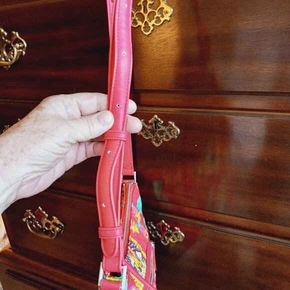 VERA Bradley Mini Vivian Crossbody Rumba Quilted Bag - Picture 9 of 12